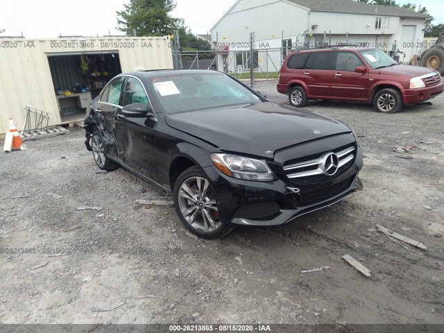 mercedes-benz c-class 2018 55swf4kb2ju268256