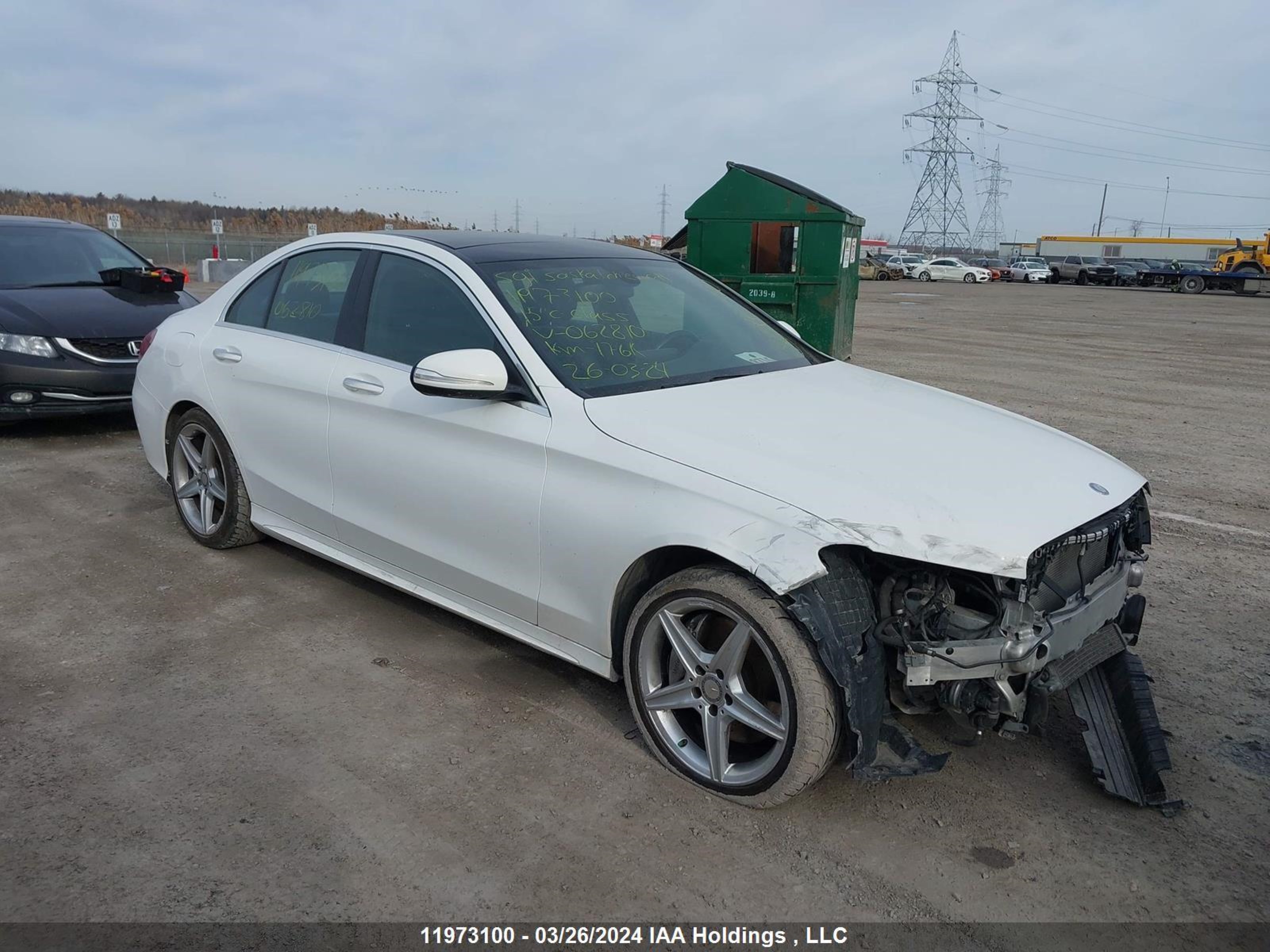 mercedes-benz c-klasse 2015 55swf4kb3fu062810