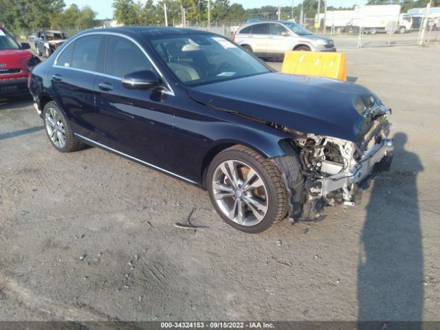 mercedes-benz c-class 2017 55swf4kb3hu203135