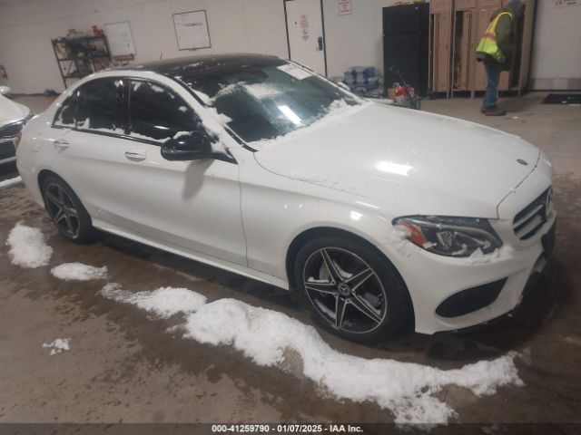 mercedes-benz c-class 2017 55swf4kb3hu214054