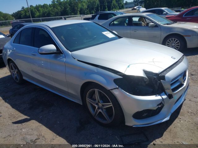 mercedes-benz c-class 2015 55swf4kb4fu065330