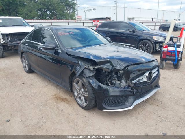 mercedes-benz c-class 2016 55swf4kb4gu177286