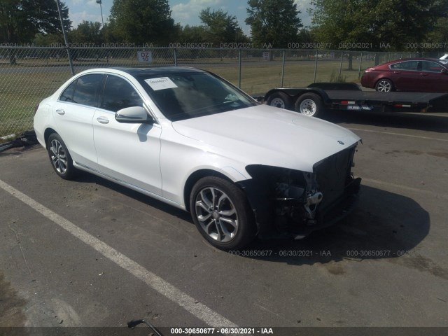 mercedes-benz c-class 2016 55swf4kb5gu165633