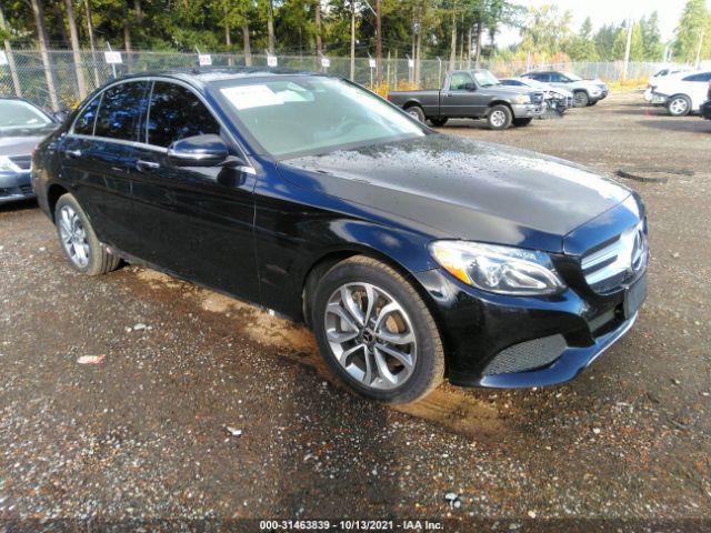 mercedes-benz c-class 2017 55swf4kb5hu222768