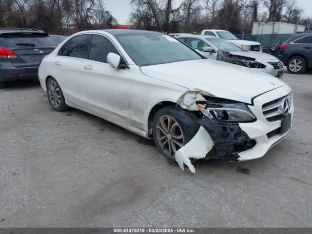 mercedes-benz c-class 2016 55swf4kb6gu124296