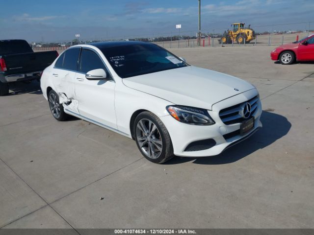 mercedes-benz c-class 2017 55swf4kb6hu205610