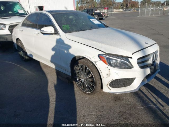 mercedes-benz c-class 2015 55swf4kb7fu073261