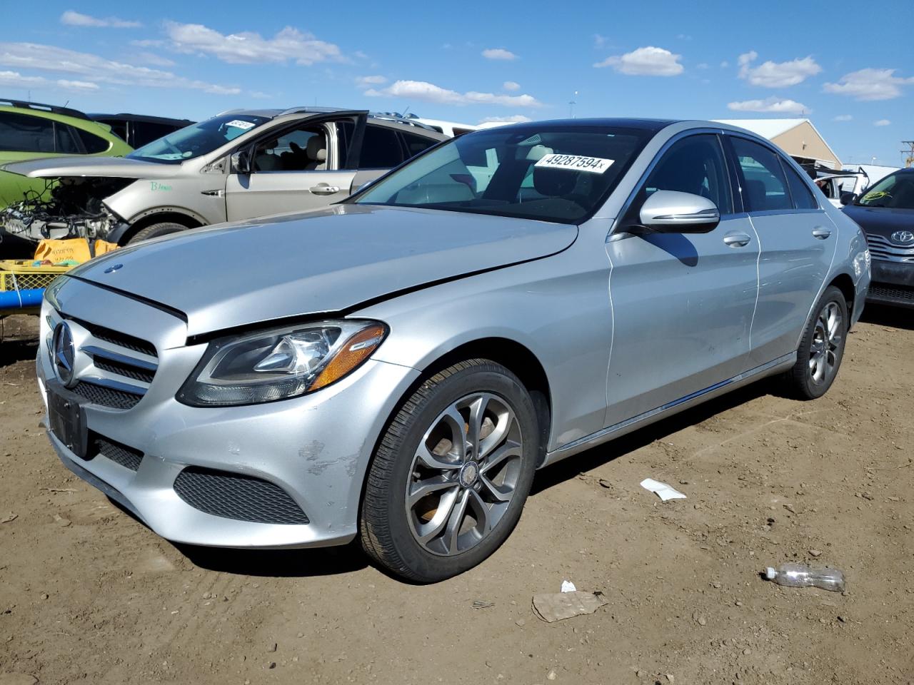 mercedes-benz c-klasse 2016 55swf4kb7gu108625