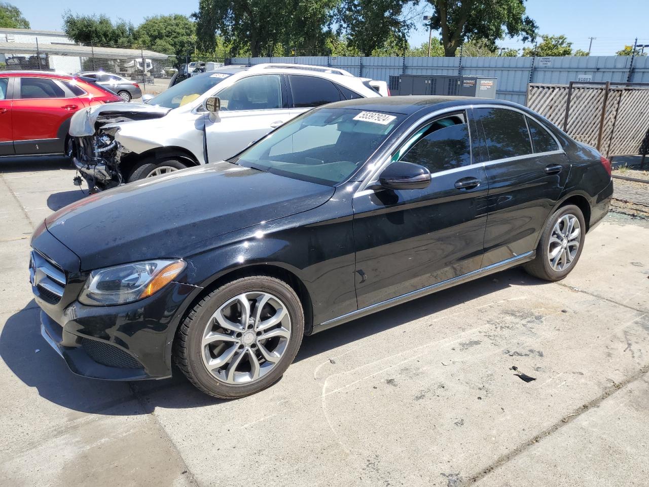 mercedes-benz c-klasse 2015 55swf4kb8fu032329