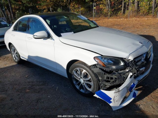 mercedes-benz c-class 2016 55swf4kb8gu107970