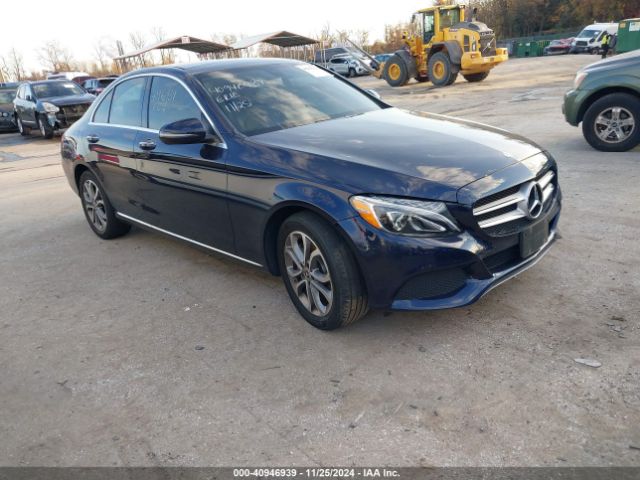 mercedes-benz c-class 2017 55swf4kb8hu222442