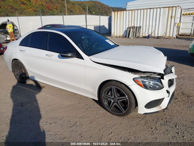 mercedes-benz c-class 2018 55swf4kb8ju260128