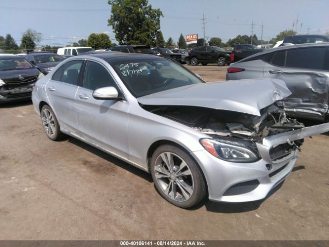 mercedes-benz c-class 2015 55swf4kb9fu096475