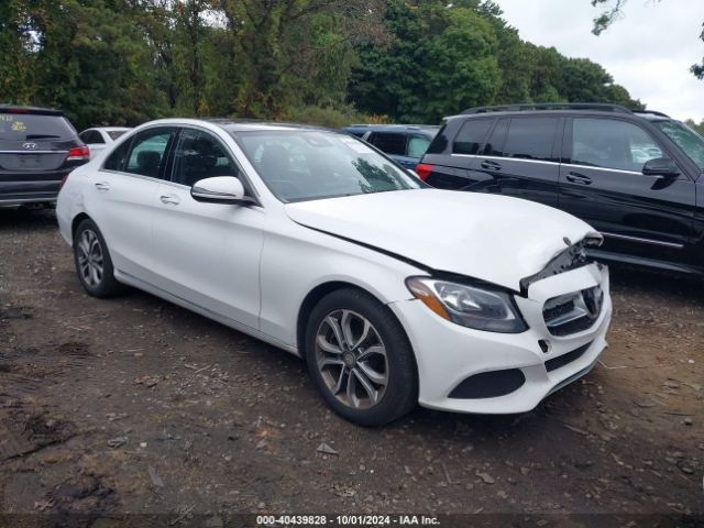 mercedes-benz c-class 2016 55swf4kb9gu125605