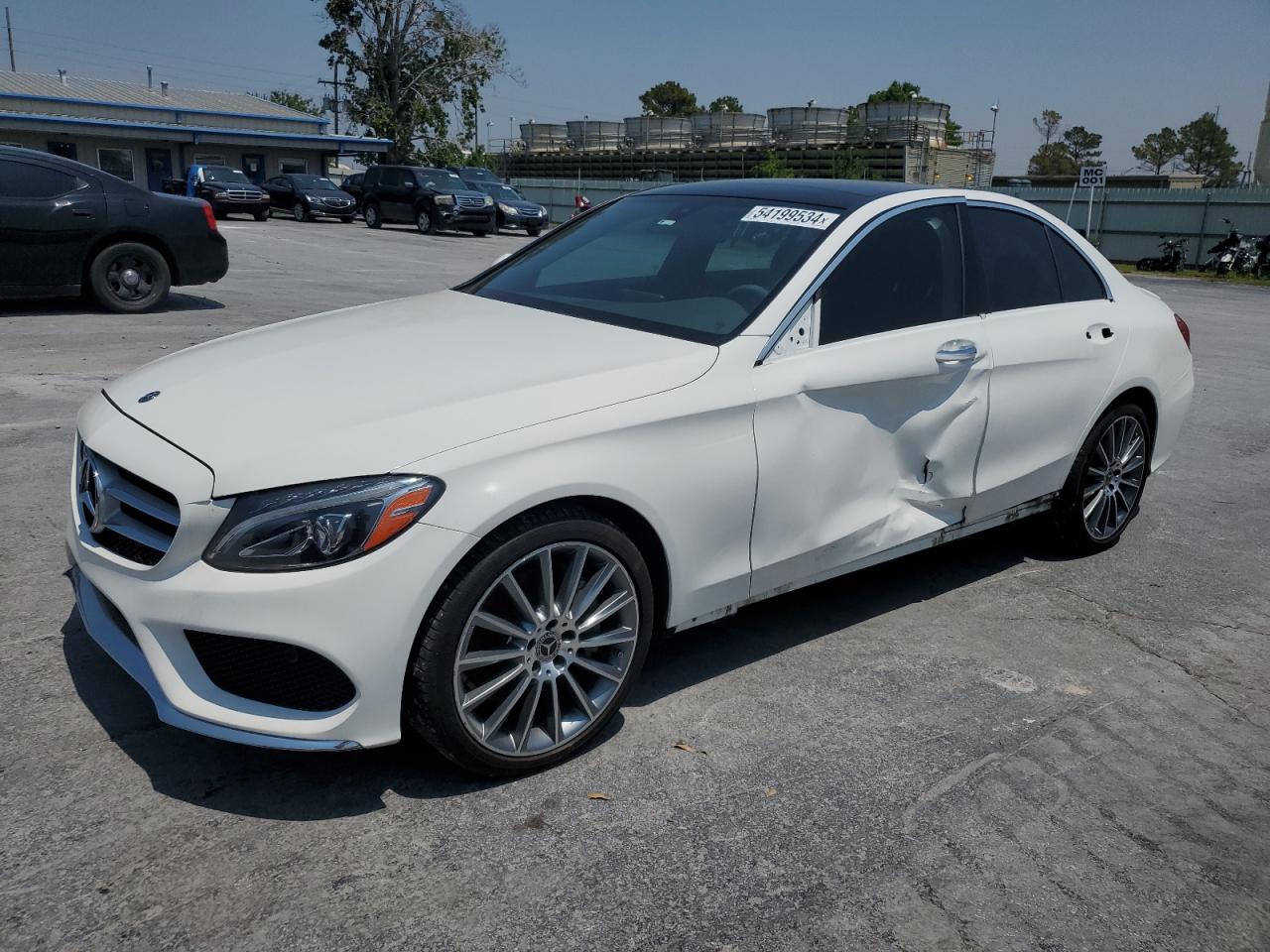 mercedes-benz c-klasse 2018 55swf4kb9ju276886