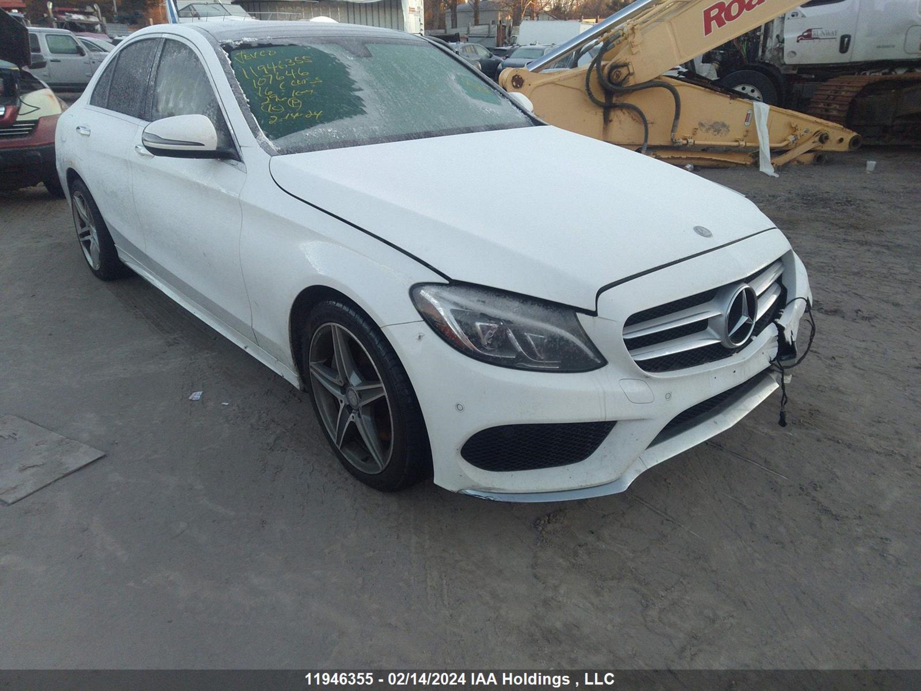 mercedes-benz c-klasse 2016 55swf4kbxgu107646