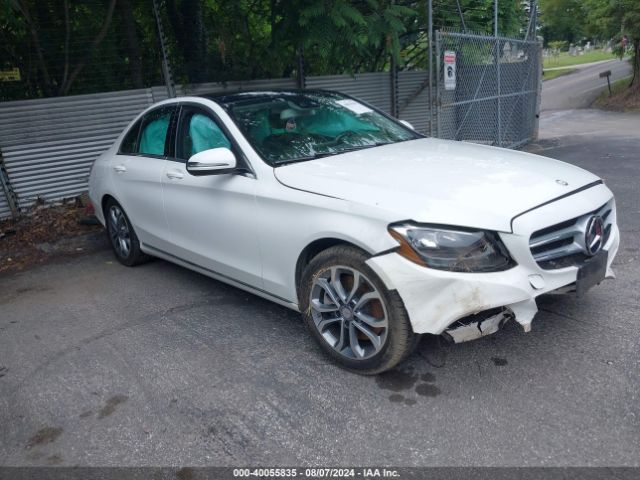 mercedes-benz c-class 2016 55swf4kbxgu142784