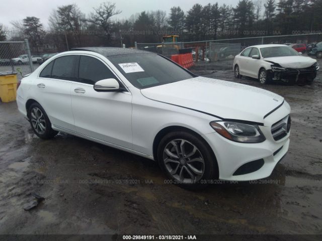 mercedes-benz c-class 2016 55swf4kbxgu160864