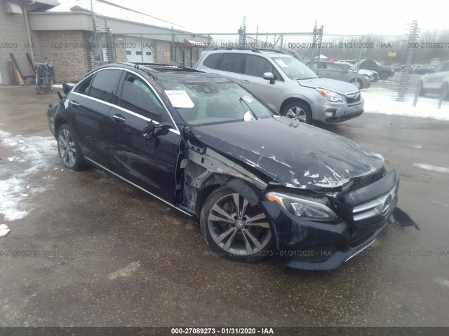 mercedes-benz c-class 2017 55swf4kbxhu204590