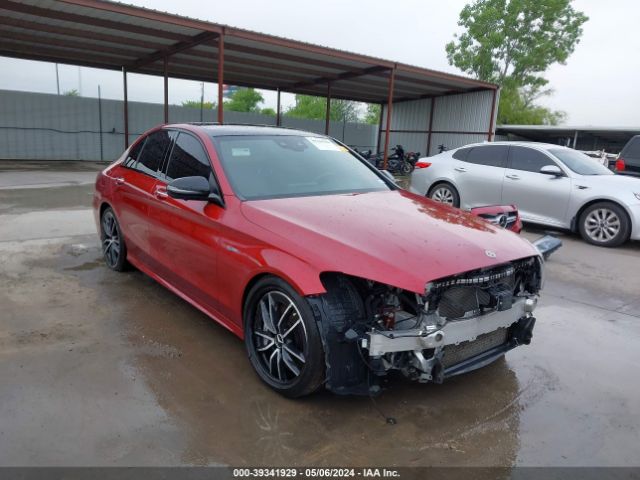 mercedes-benz amg c 43 2019 55swf6eb6ku314146