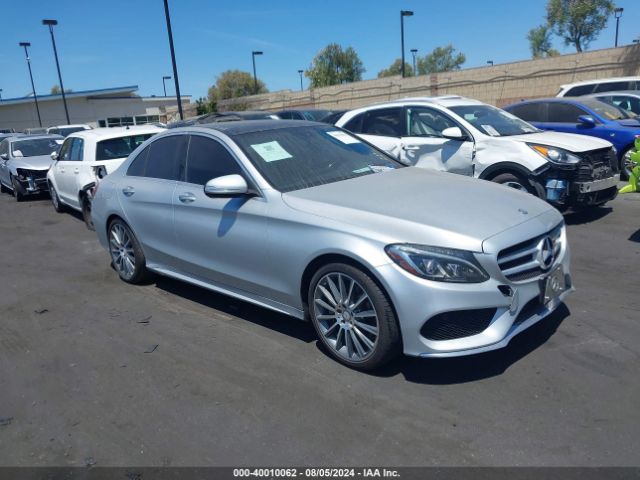 mercedes-benz c-class 2015 55swf6gb5fu039498