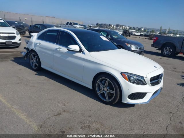 mercedes-benz c-class 2015 55swf6gb7fu005398