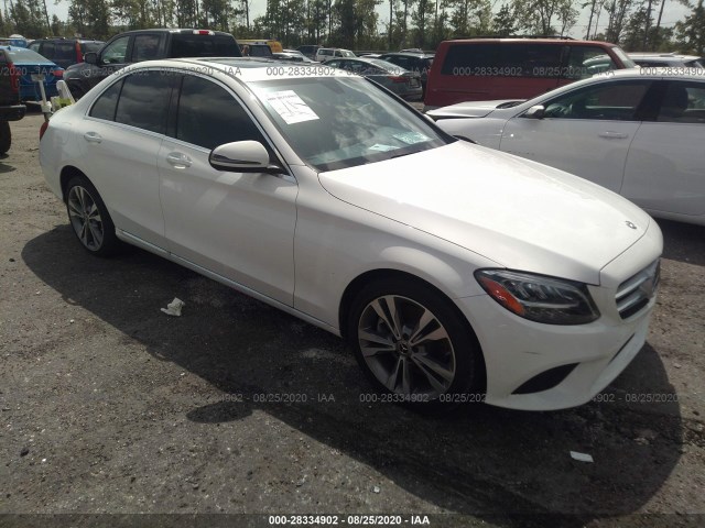 mercedes-benz c-class 2019 55swf8db4ku283959