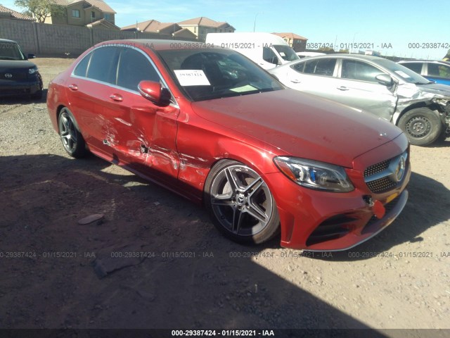 mercedes-benz c-class 2019 55swf8db4ku284139