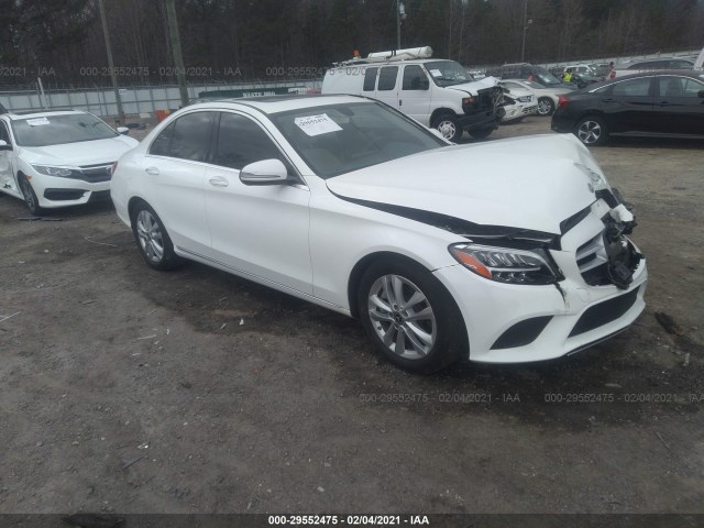 mercedes-benz c-class 2019 55swf8db4ku284688