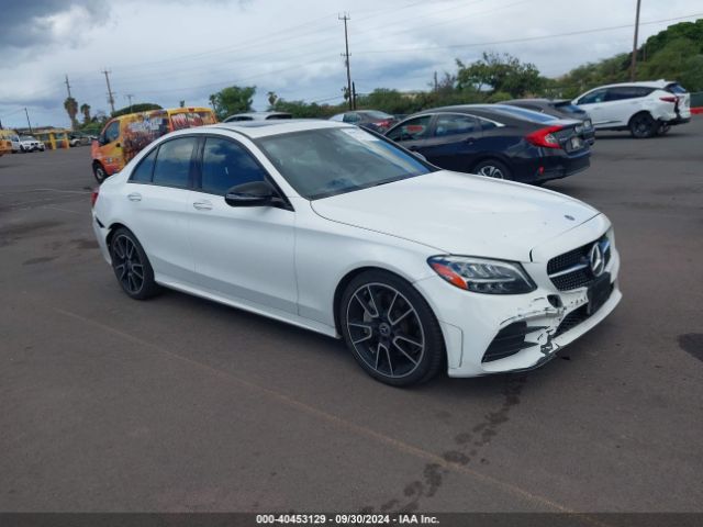 mercedes-benz c-class 2019 55swf8db5ku298003