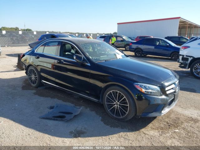 mercedes-benz c-class 2019 55swf8db5ku307590