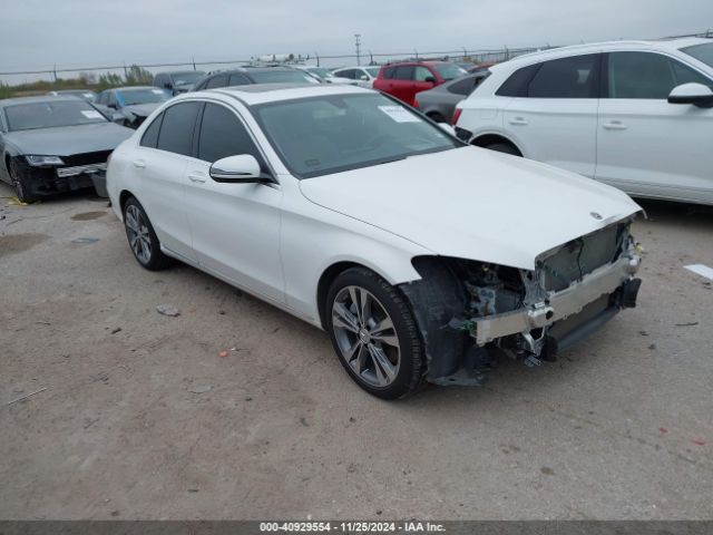 mercedes-benz c-class 2019 55swf8db6ku288466