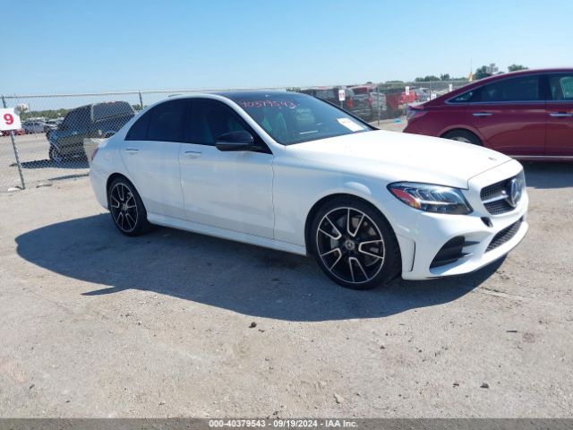 mercedes-benz c-class 2019 55swf8db7ku284085