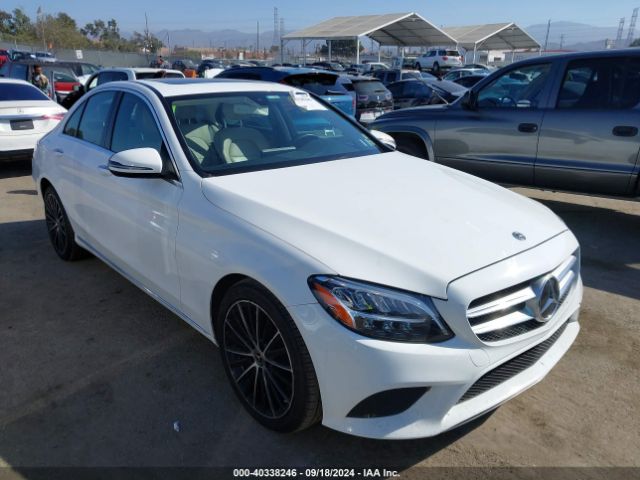 mercedes-benz c-class 2019 55swf8db7ku305078