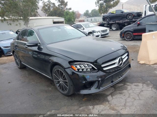 mercedes-benz c-class 2019 55swf8db8ku296567