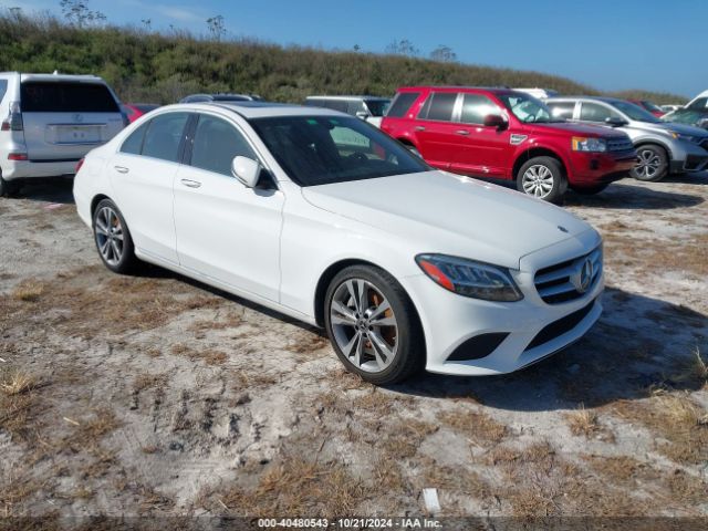 mercedes-benz c-class 2019 55swf8db8ku300990