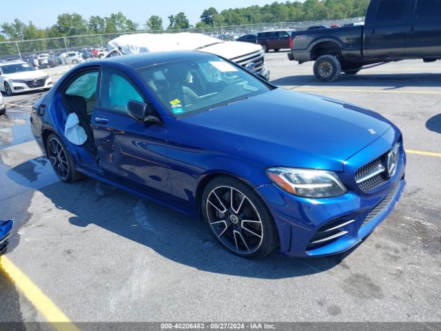 mercedes-benz c-class 2019 55swf8db8ku306529