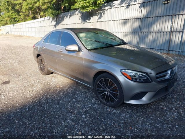 mercedes-benz c-class 2019 55swf8eb8ku318887