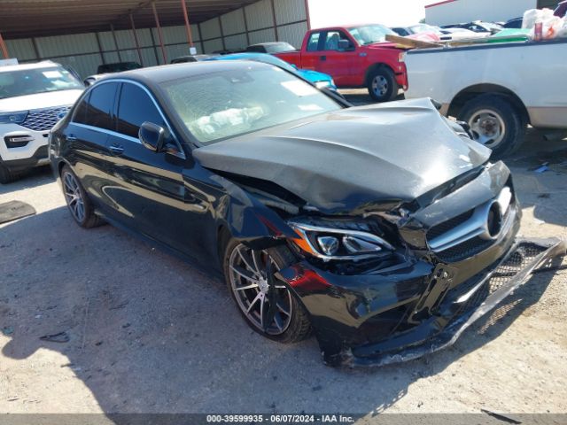 mercedes-benz c-class 2017 55swf8gb1hu209239