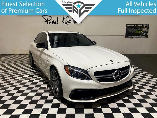 mercedes-benz c-class 2018 55swf8gb5ju241052