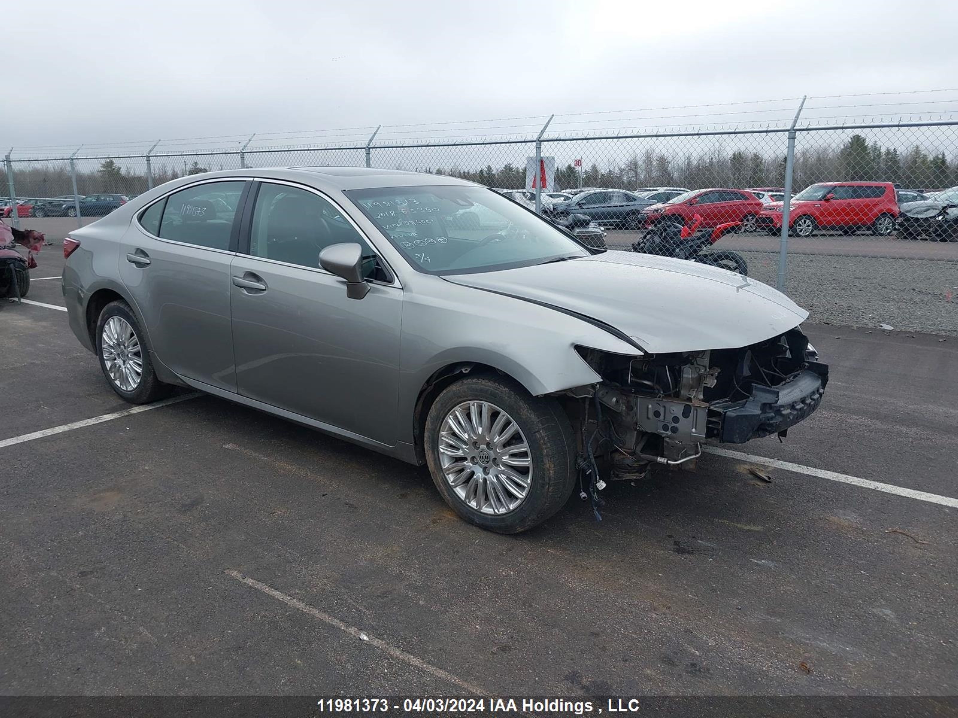 lexus es 2018 58abk1gg6ju084061