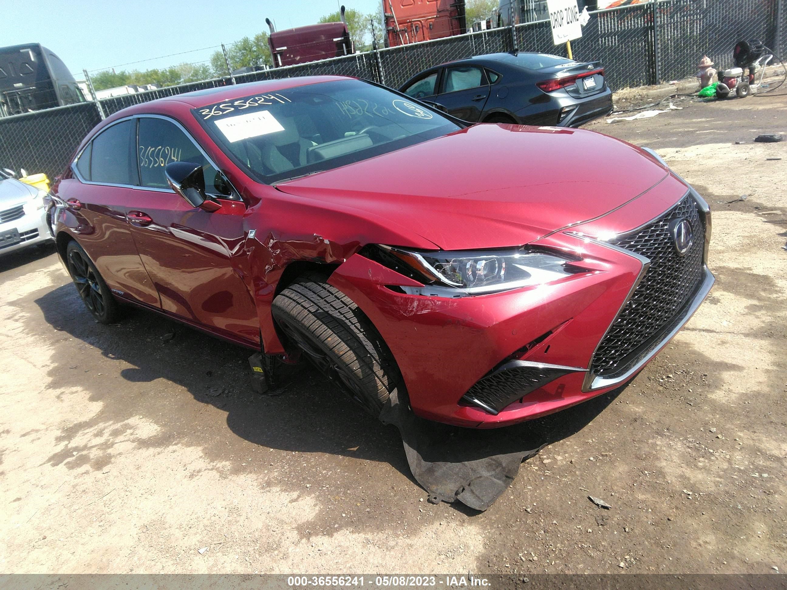 lexus es 2022 58aga1c18nu013475