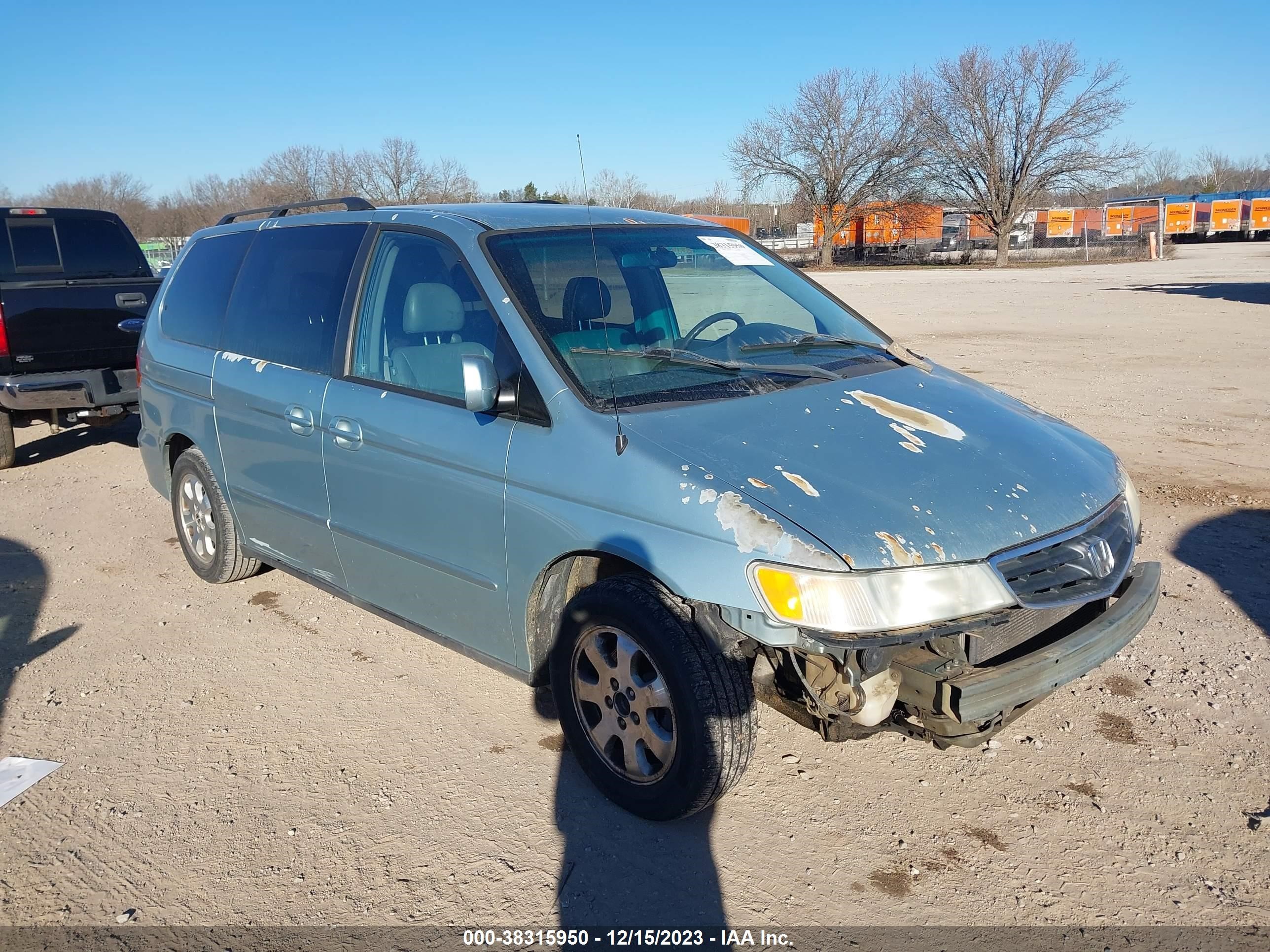 honda odyssey 2003 5fnrl180x3b090899