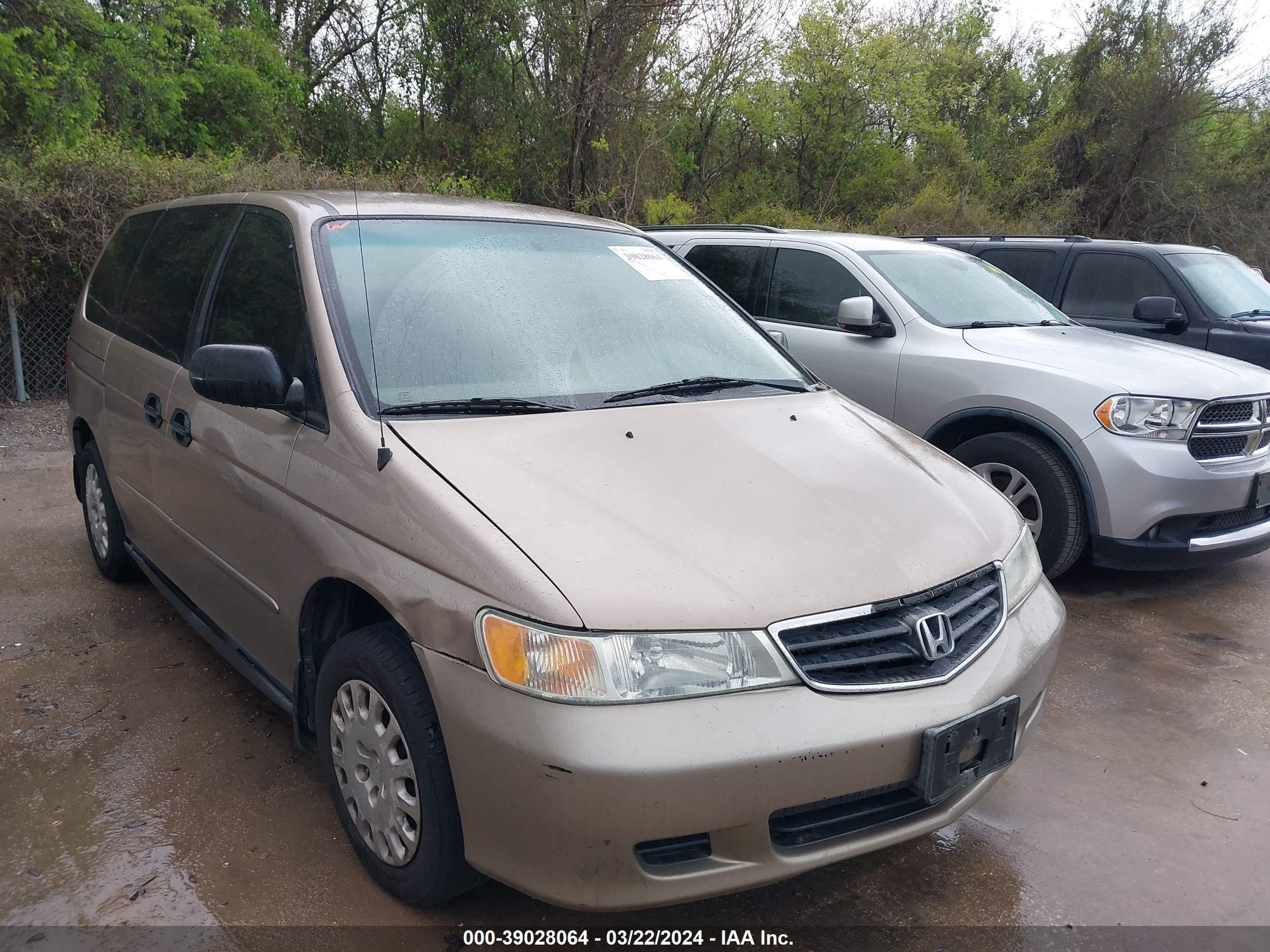 honda odyssey 2004 5fnrl18534b070104