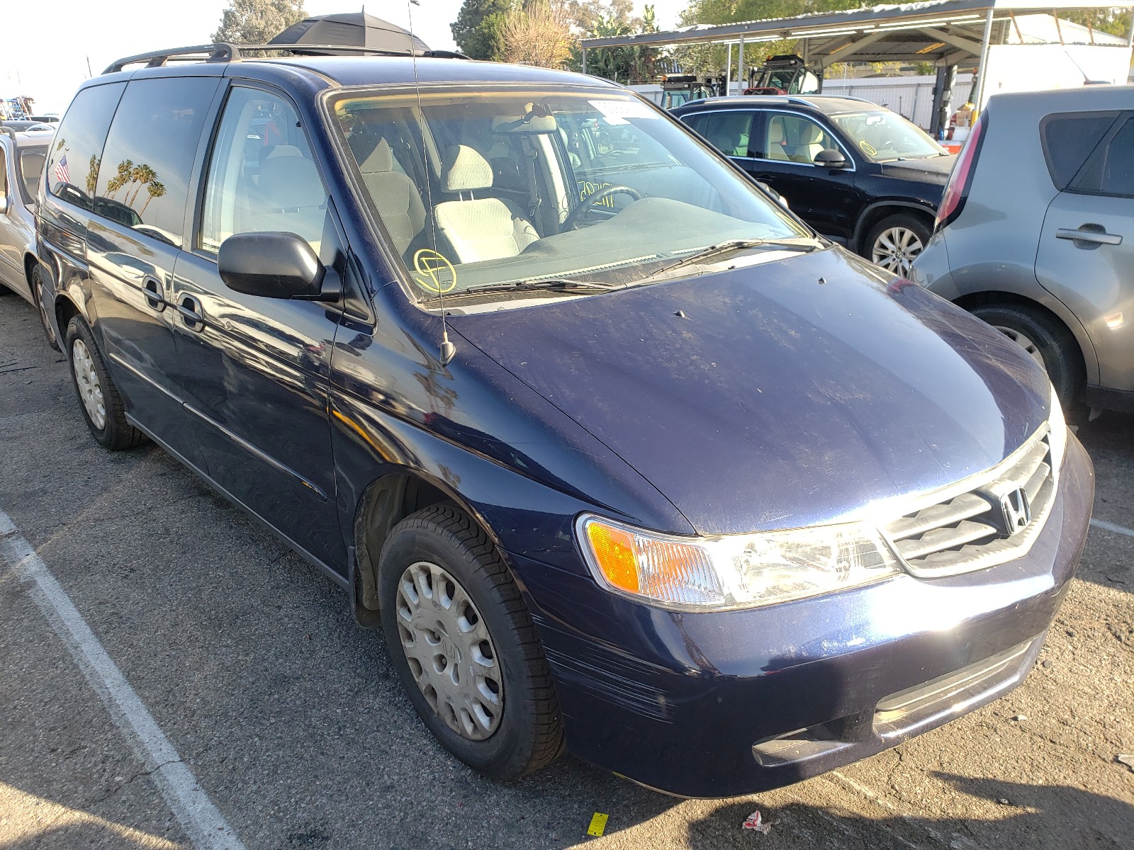 honda odyssey lx 2003 5fnrl18553b107250