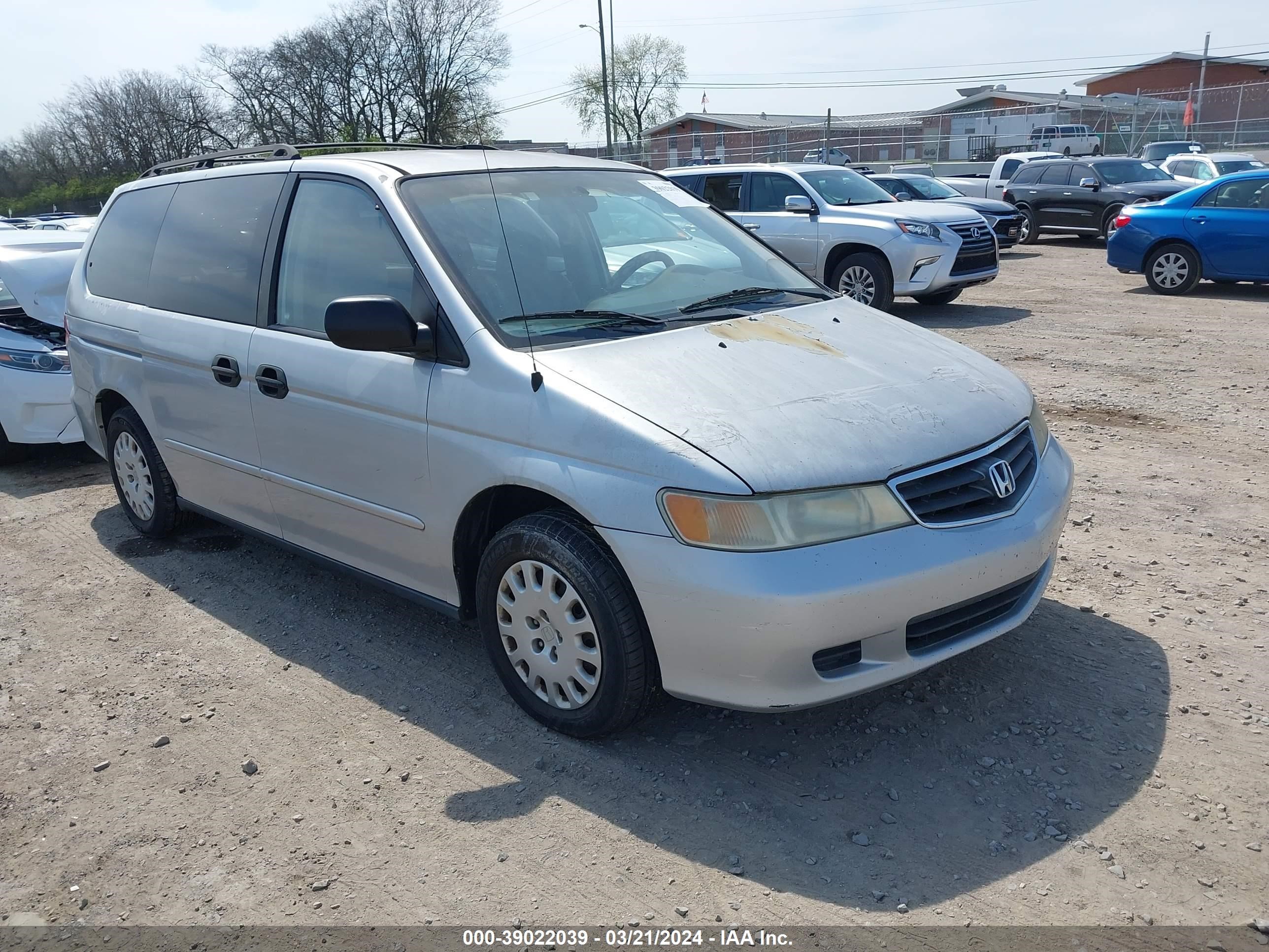 honda odyssey 2002 5fnrl185x2b046346