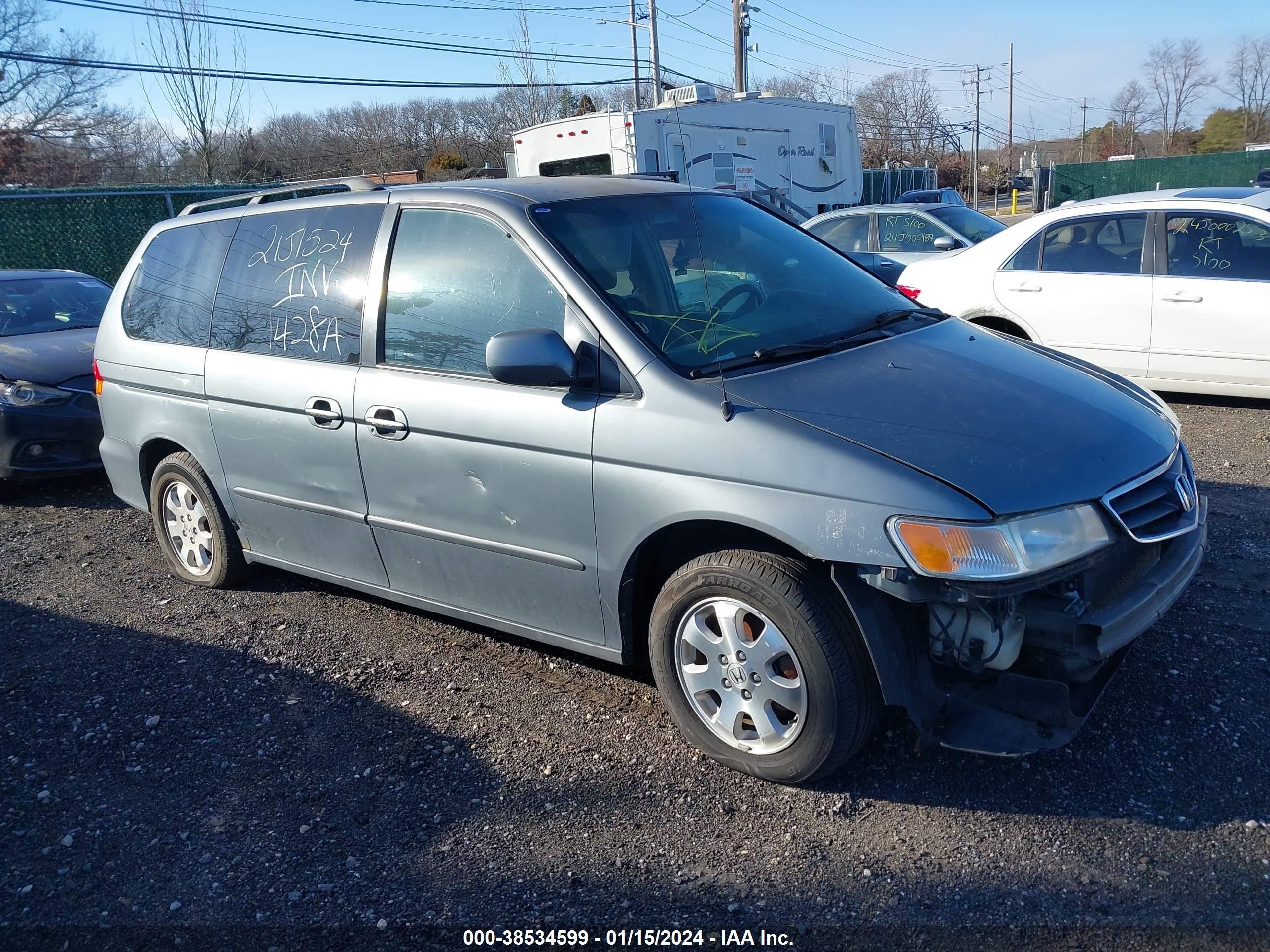 honda odyssey 2002 5fnrl18612b036099