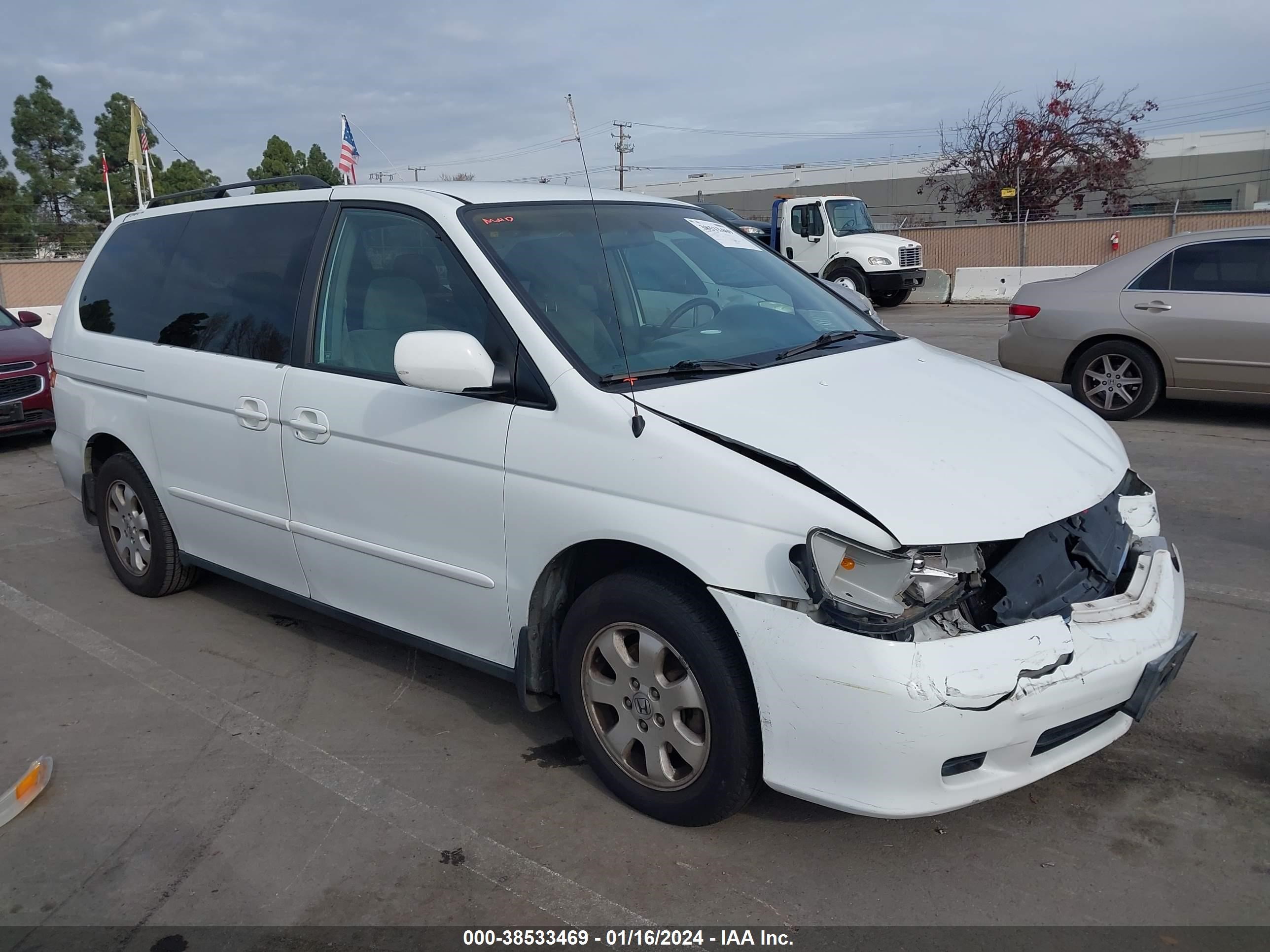 honda odyssey 2003 5fnrl18613b008241