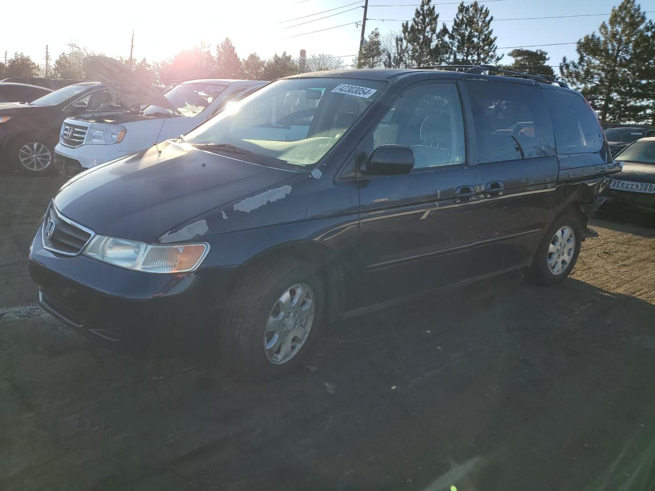 honda odyssey 2003 5fnrl18673b117304