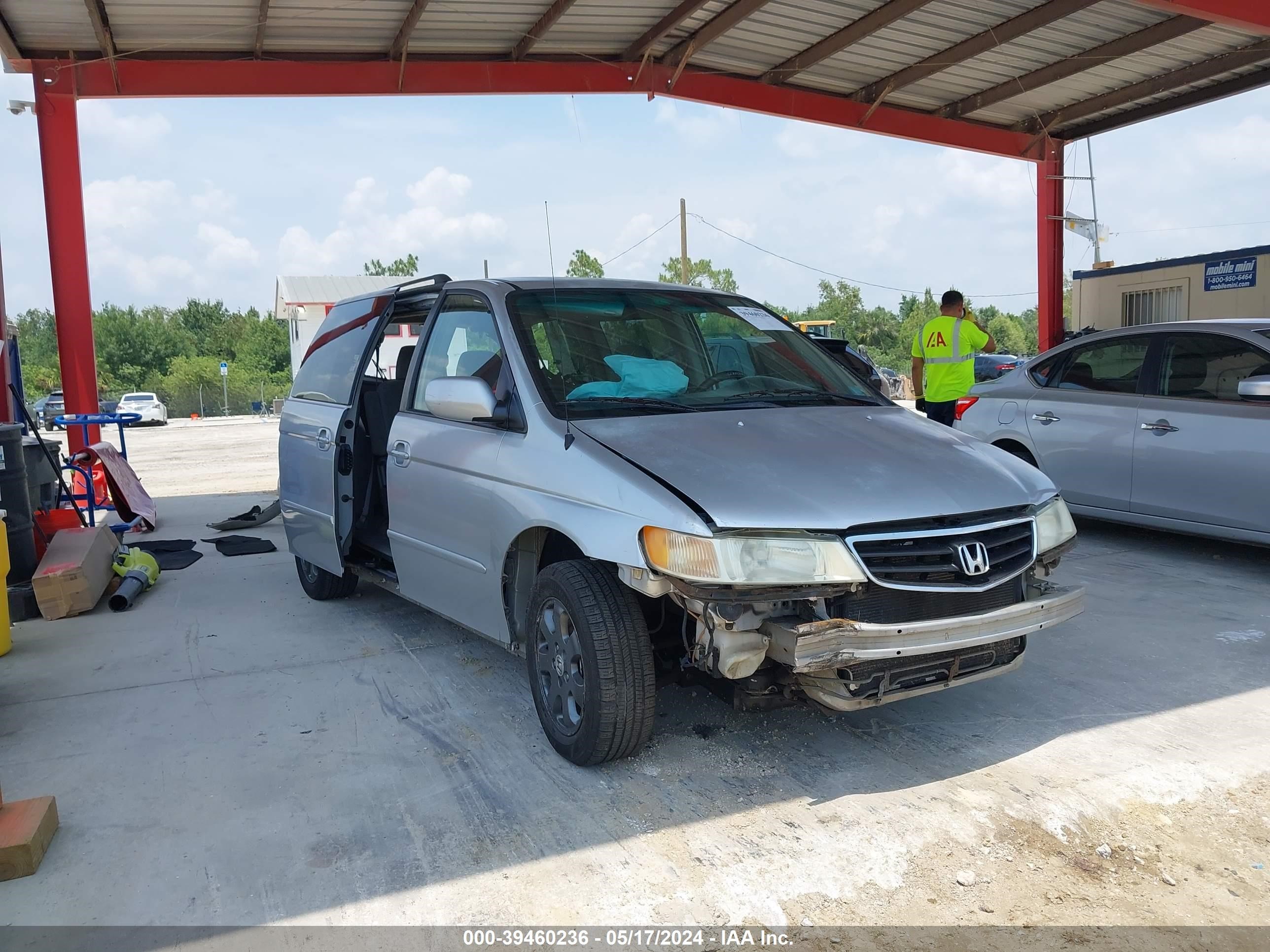 honda odyssey 2003 5fnrl186x3b046017